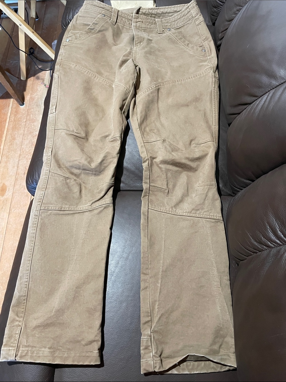 Kuhl Canvas Work Pants in Brown
